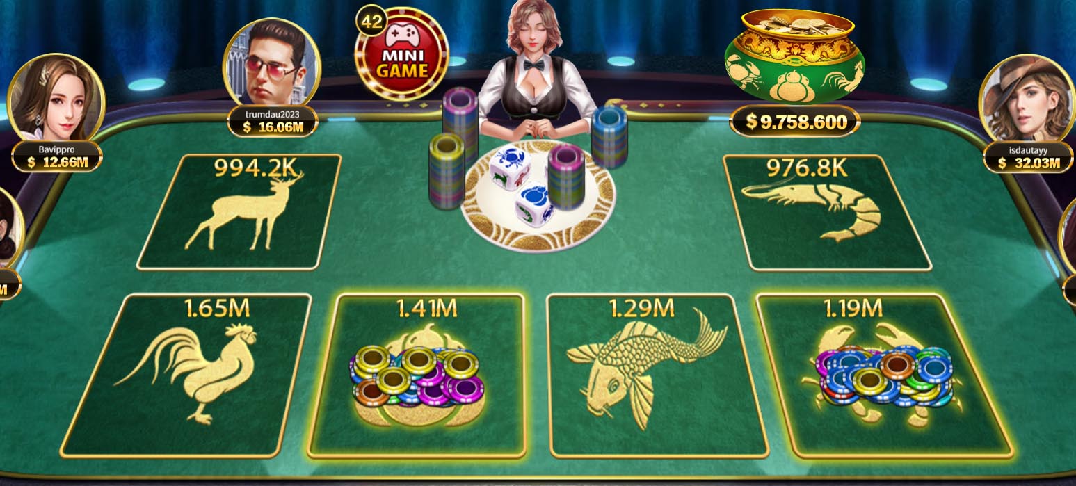 Bầu cua Sum Club - Trải nghiệm chơi game độc đáo và hấp dẫn